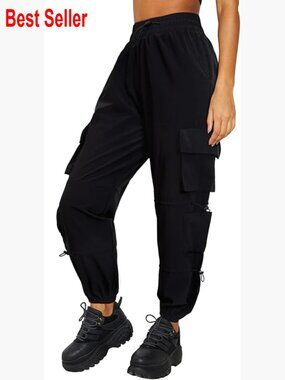 Quick Dry Cargo Pants Lightweight Tactical Hiking Pants with 6 Pockets